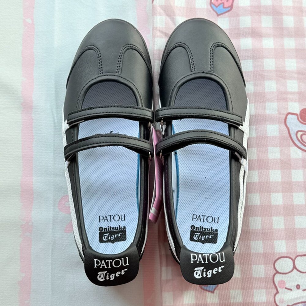 Onitsuka Tiger PATOU x Mexico 66 Ballerina 'Black White' - Picture 2 of 5